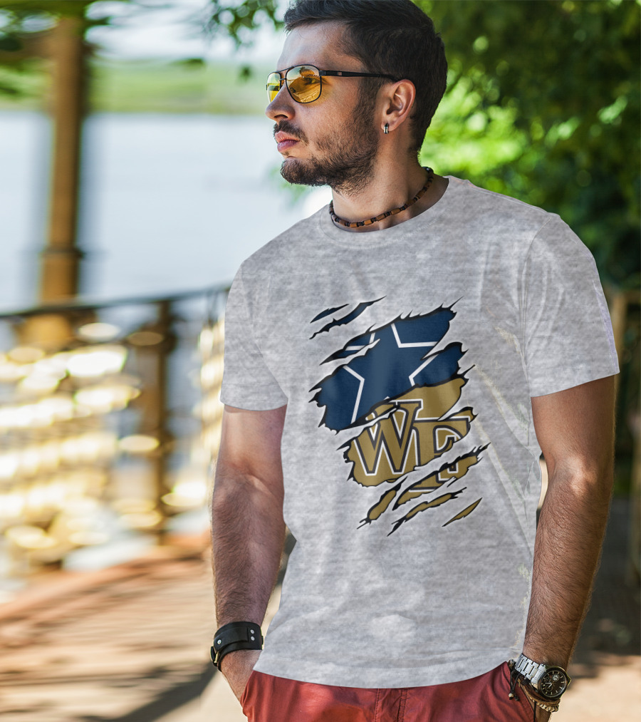 Cowboys Wake Forest WF Star T-Shirt