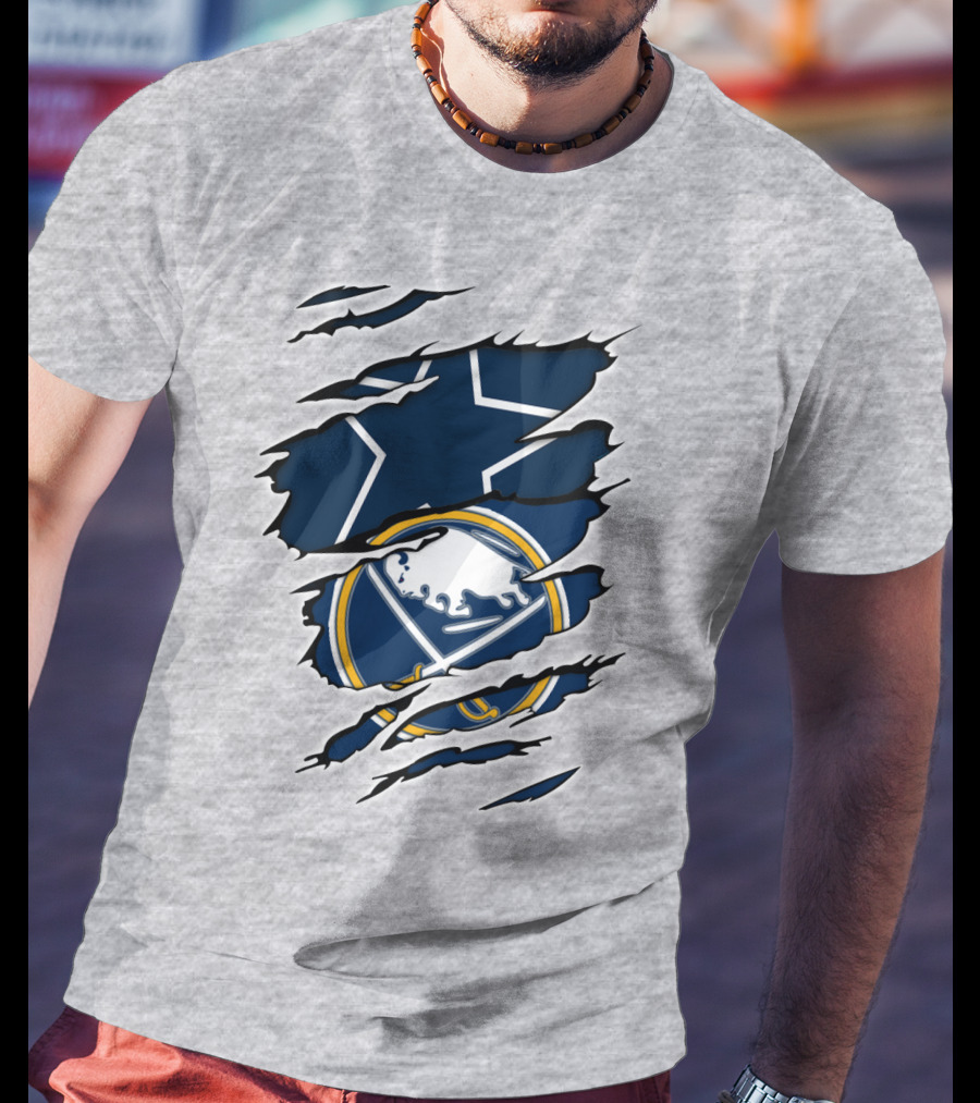 Cowboys Sabres Star Claw T-Shirt