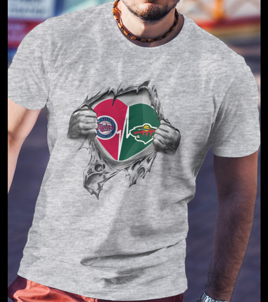 Minnesota Twins Wild It's In My Heart T-Shirt