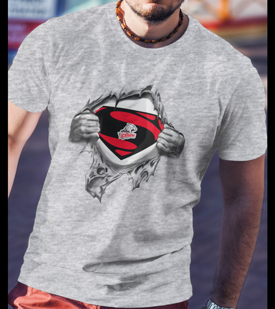 Nürnberg Ice Tigers Superman Logo Emblem Revealed T-Shirt