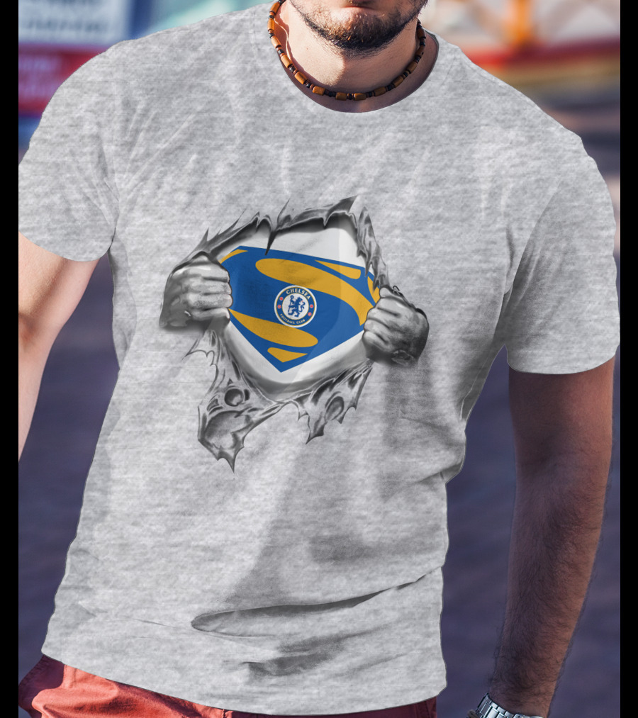 Chelsea Super Logo Superman T-Shirt