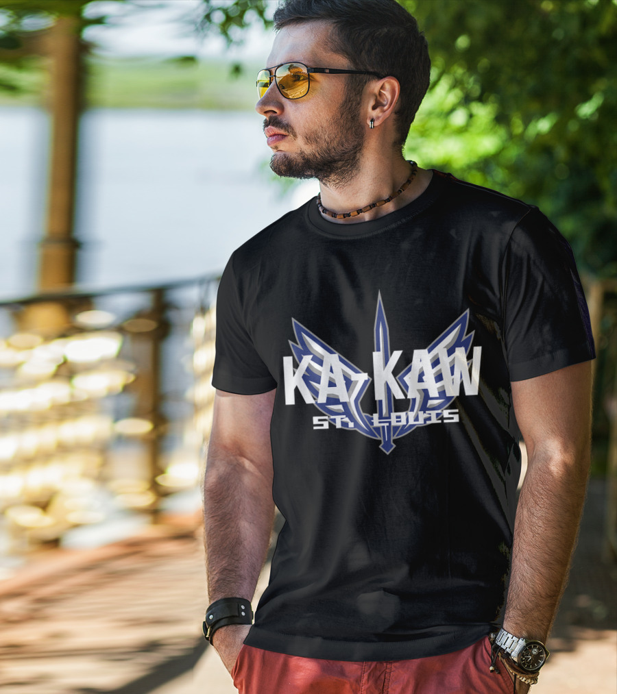 St. Louis BattleHawks Ka Kaw Football Fans T-Shirt