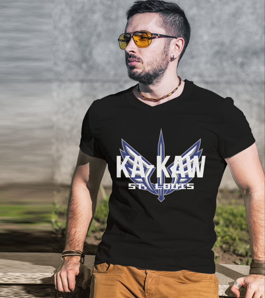 St. Louis BattleHawks Ka Kaw Football Fans T-Shirt