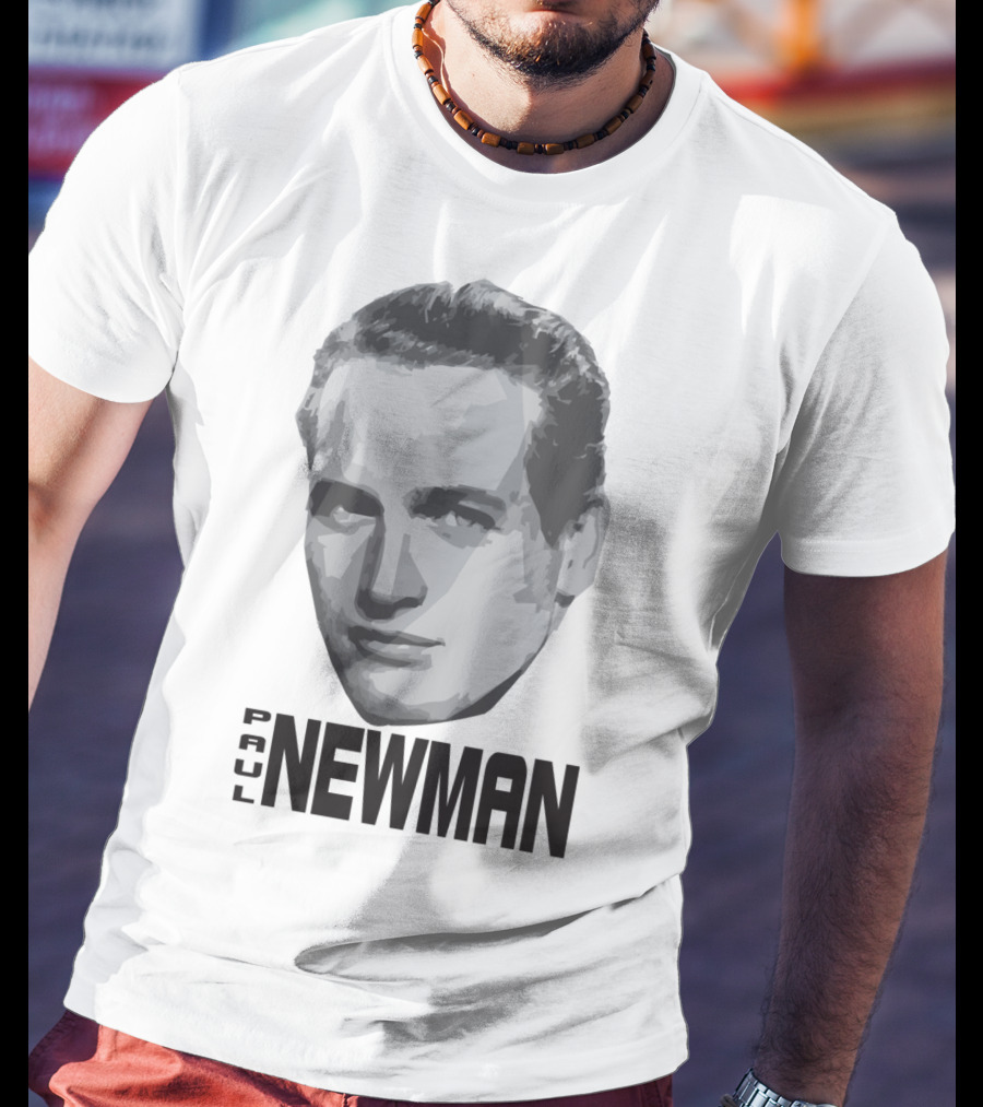 Paul Newman Graphic Portrait T-Shirt