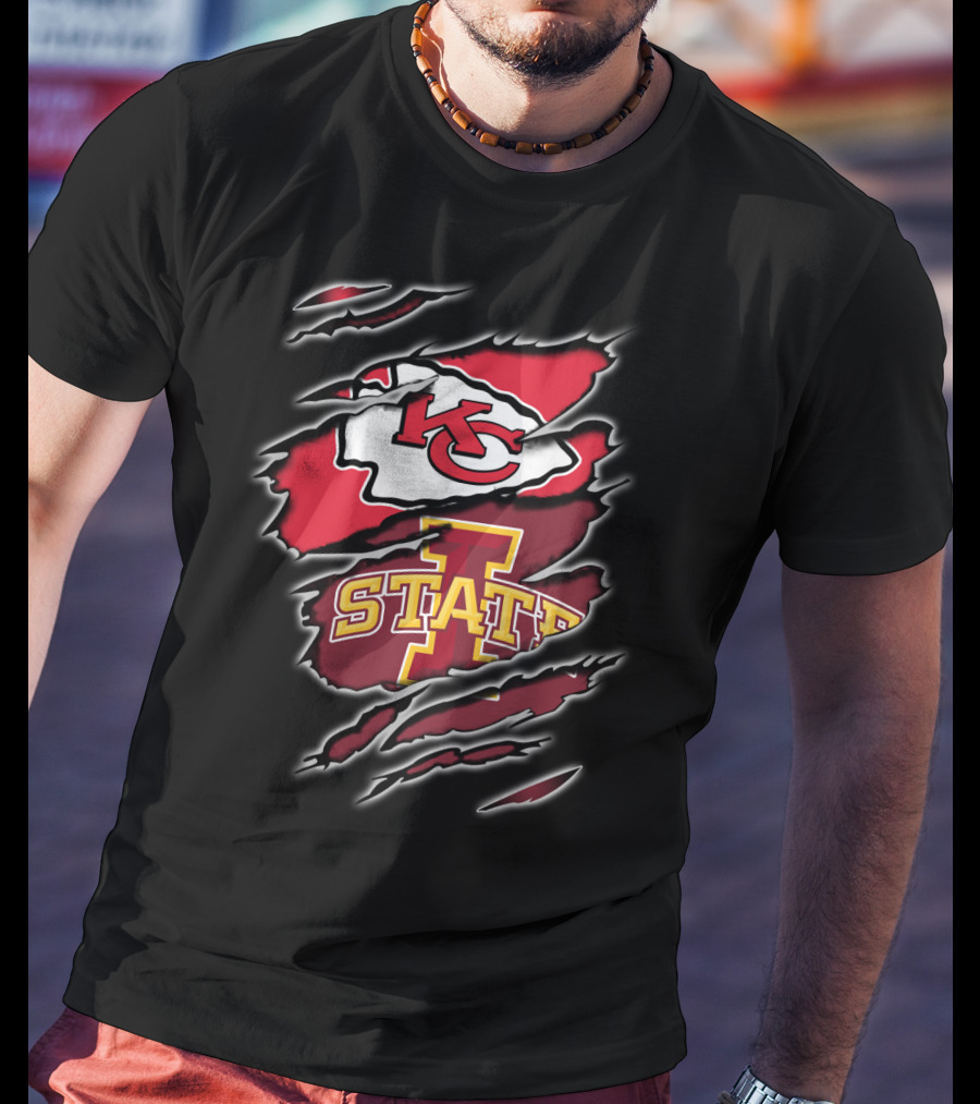Kansas City Chiefs Iowa State Cyclones Fan Gear T-Shirt
