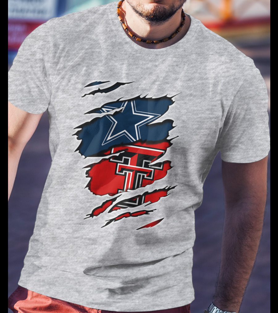 Dallas Star Texas Tech Double T T-Shirt