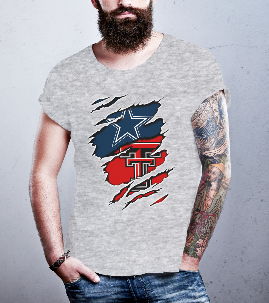 Dallas Star Texas Tech Double T T-Shirt
