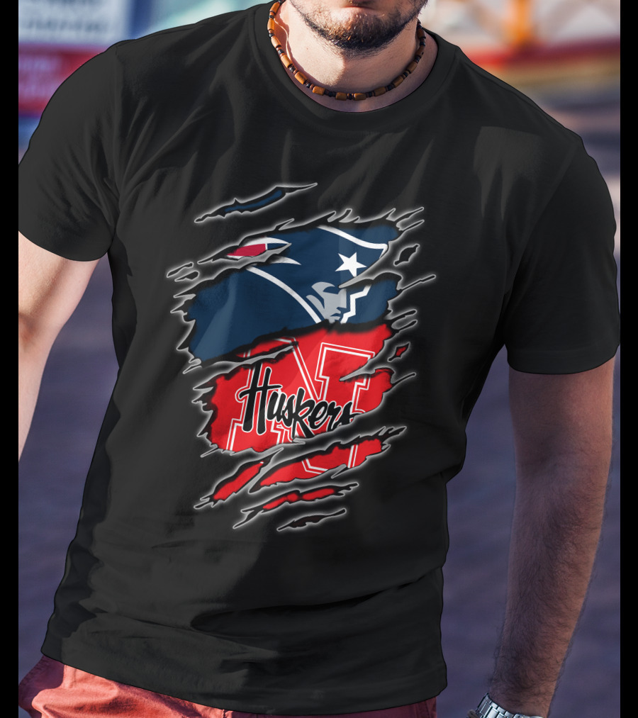 Patriots Huskers Fusion T-Shirt