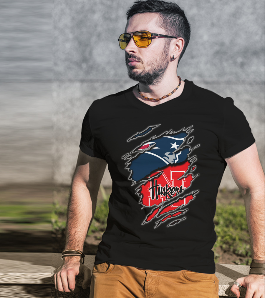 Patriots Huskers Fusion T-Shirt