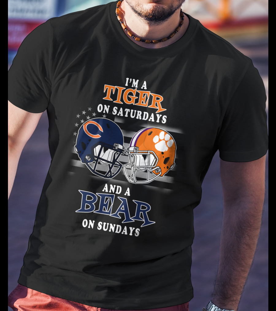 I'm A Tiger On Saturdays And A Bear On Sundays T-Shirt