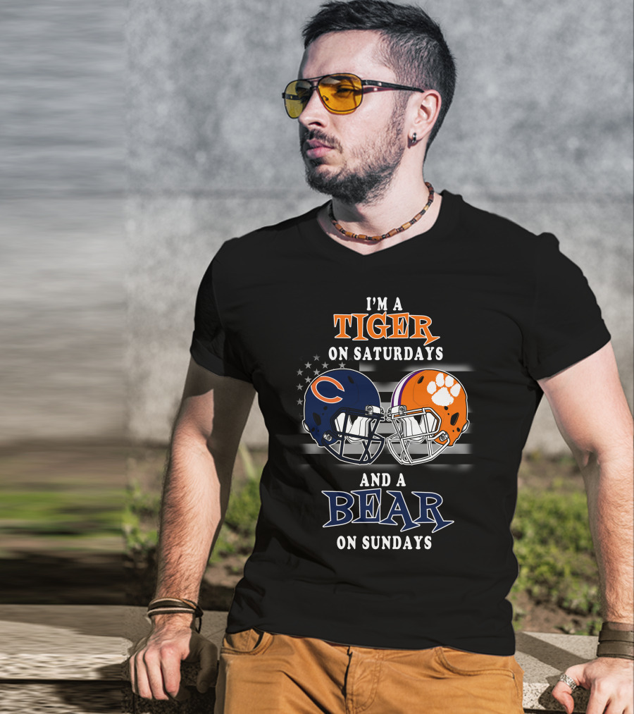 I'm A Tiger On Saturdays And A Bear On Sundays T-Shirt