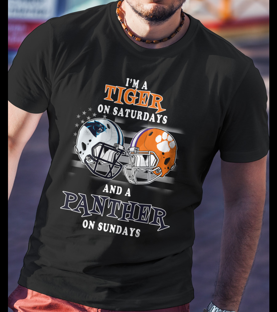 I'm A Tiger On Saturdays And A Panther On Sundays T-Shirt