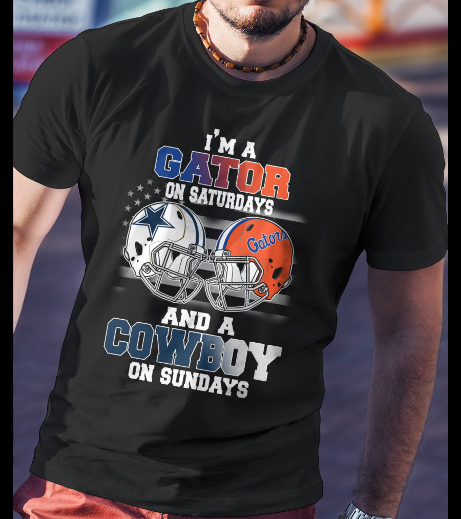 I'm A Gator On Saturdays And A Cowboy On Sundays T-Shirt