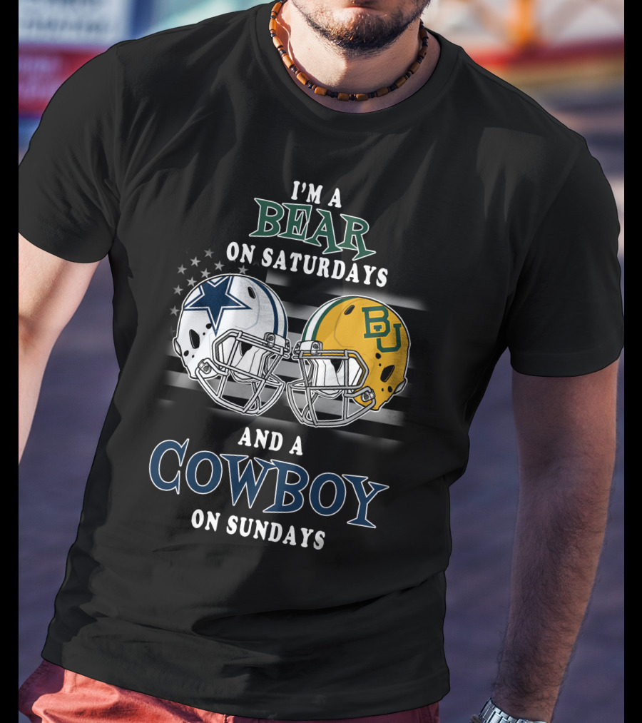 I'm A Bear On Saturdays And A Cowboy On Sundays T-Shirt