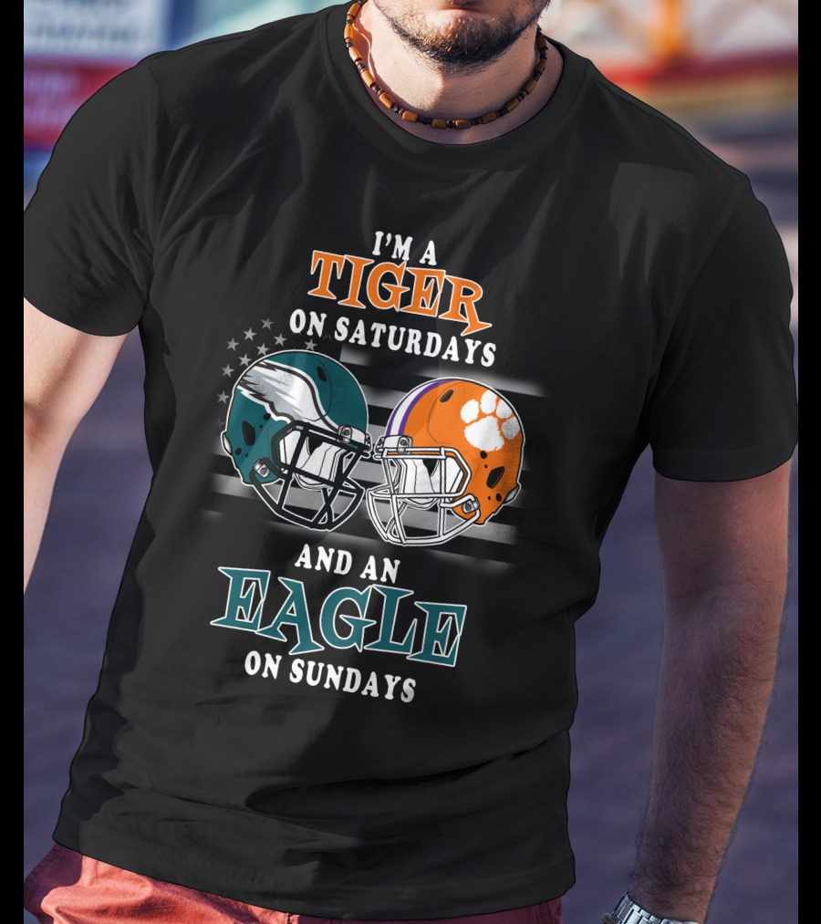 I'm A Tiger On Saturdays And An Eagle On Sundays T-Shirt