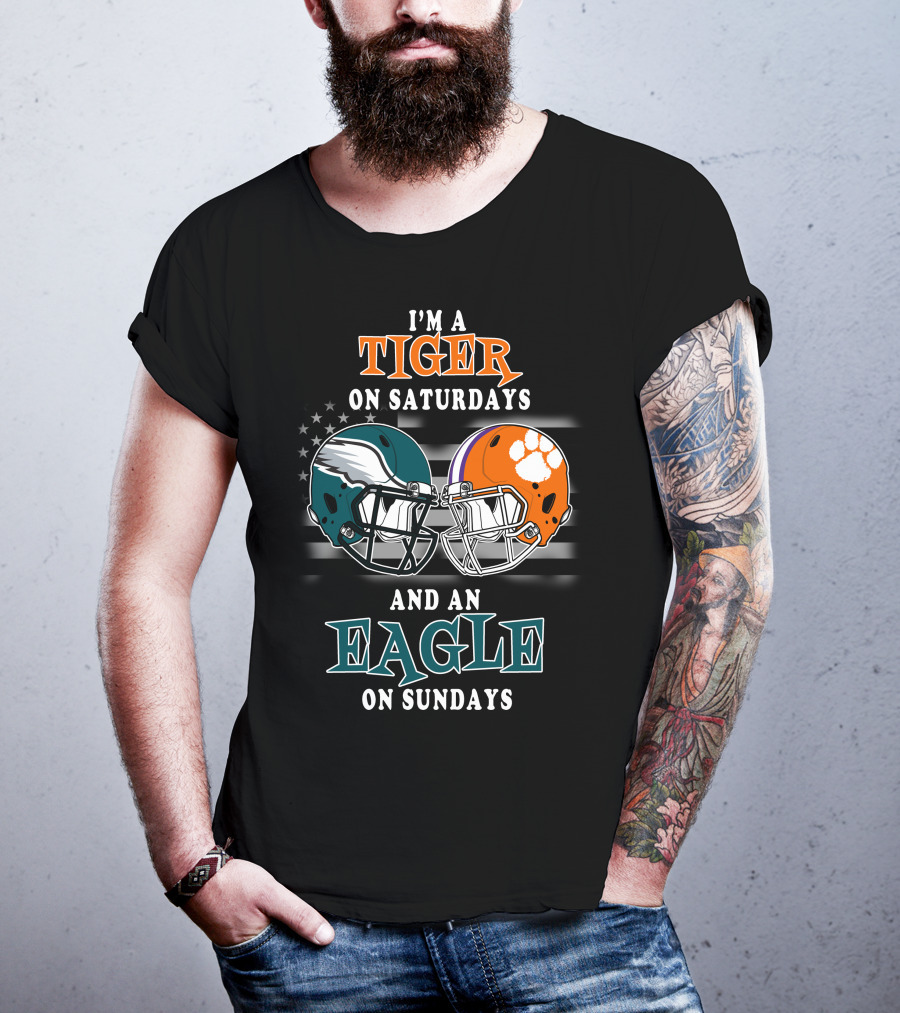 I'm A Tiger On Saturdays And An Eagle On Sundays T-Shirt