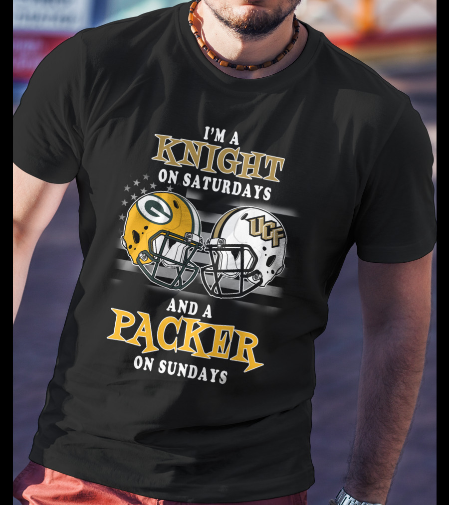 I'm A Knight On Saturdays And A Packer On Sundays T-Shirt