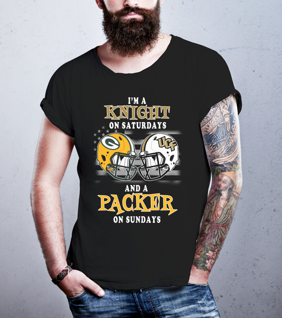I'm A Knight On Saturdays And A Packer On Sundays T-Shirt