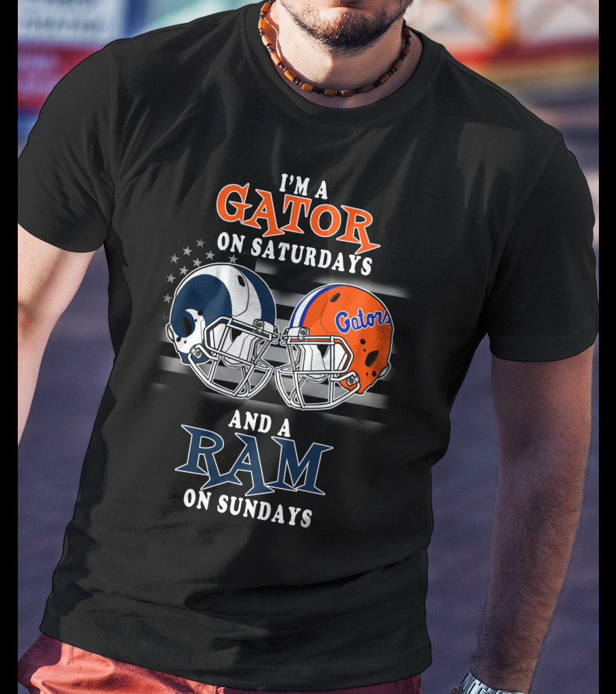 I'm A Gator On Saturdays And A Ram On Sundays T-Shirt
