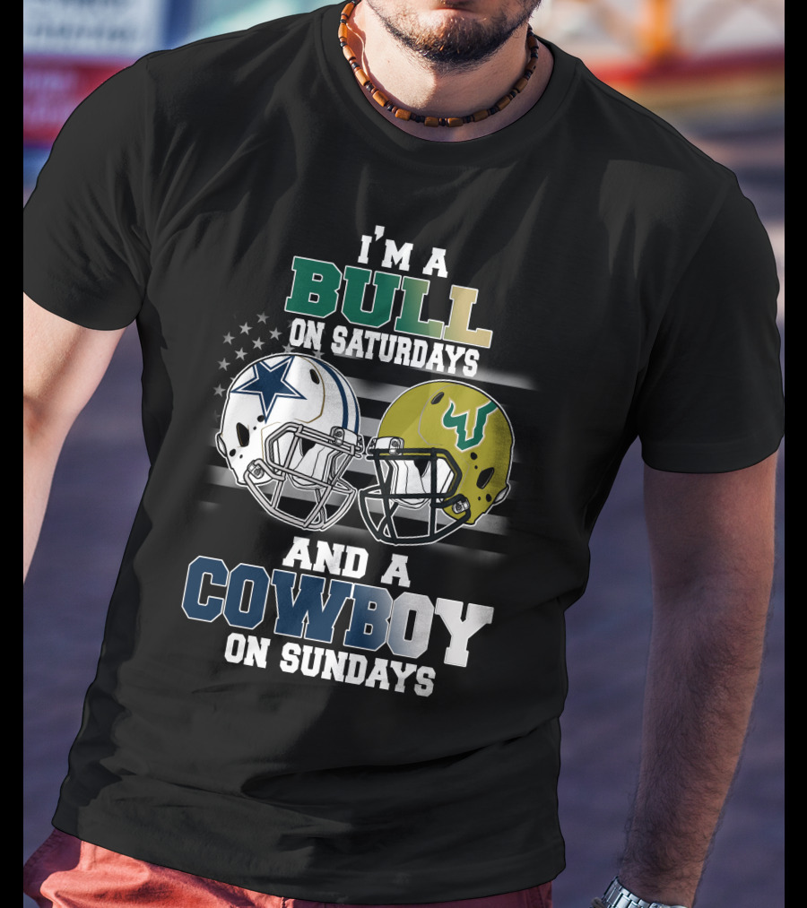 I'm A Bull On Saturdays And A Cowboy On Sundays T-Shirt