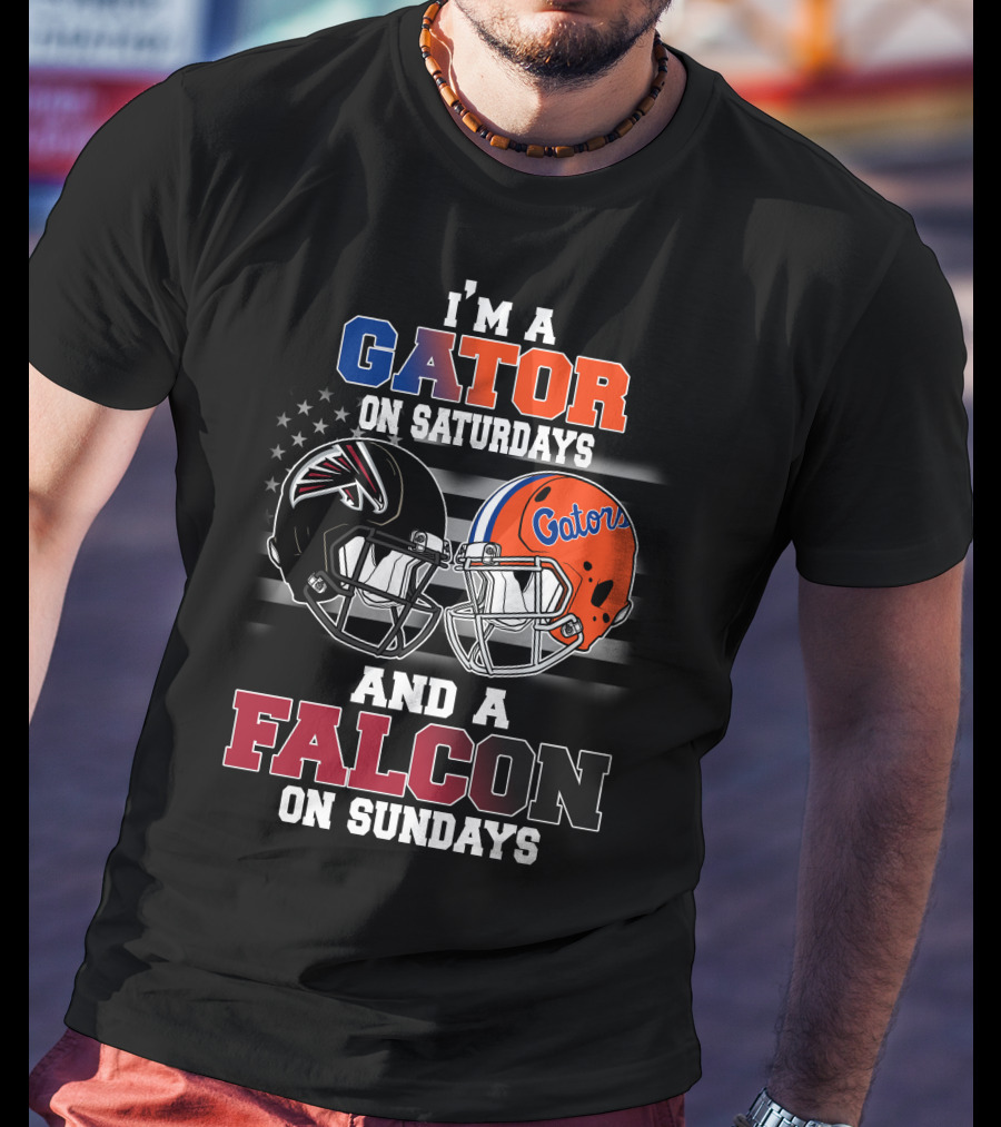 I'm A Gator On Saturdays And A Falcon On Sundays T-Shirt