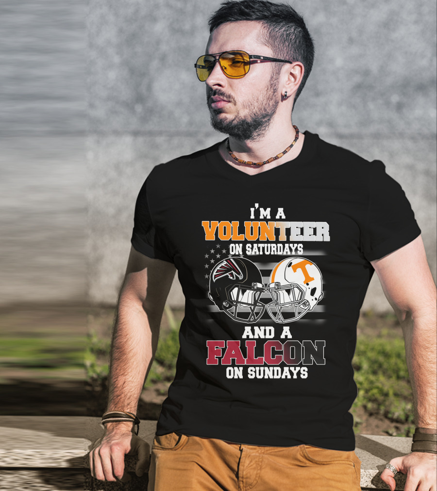 I'm A Volunteer On Saturdays And A Falcon On Sundays T-Shirt