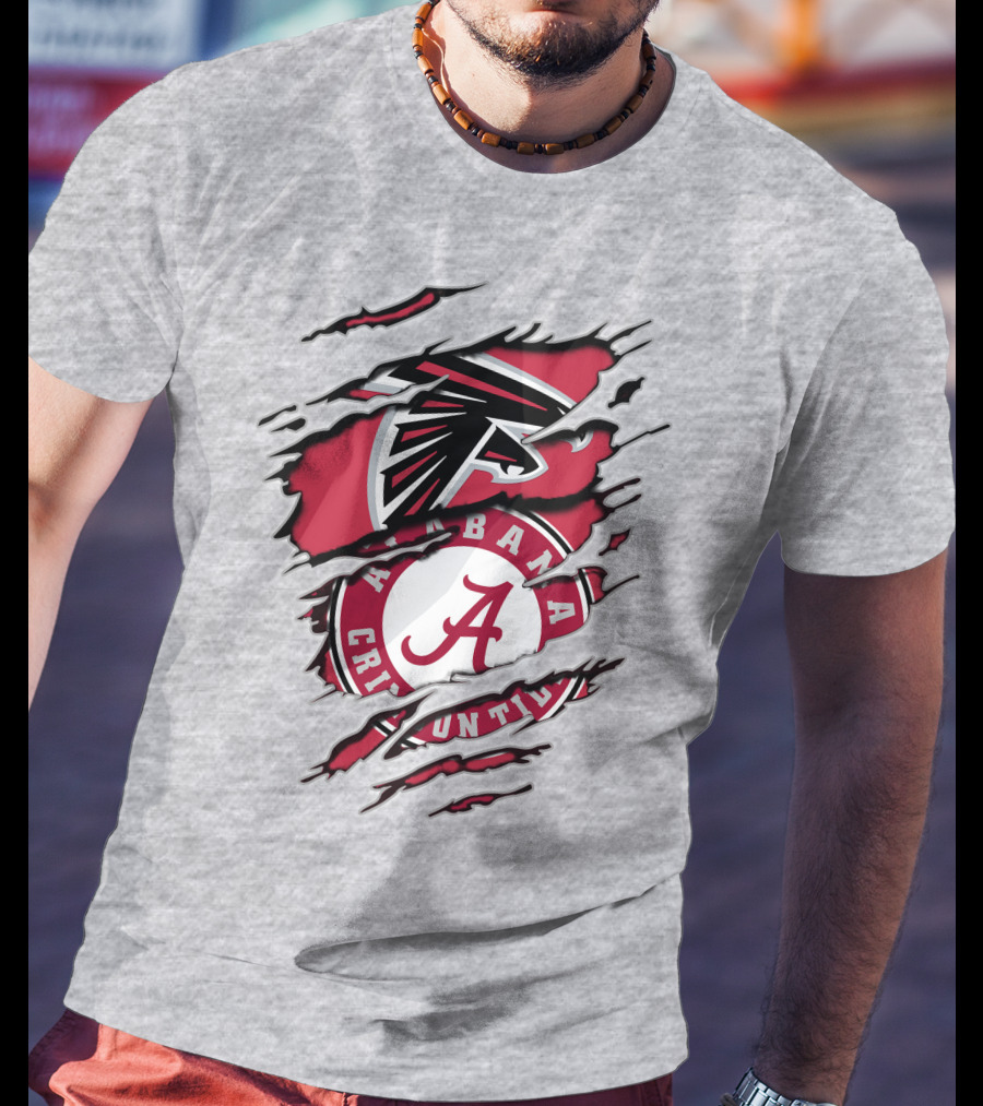 Falcons Alabama Crimson Tide Fan T-Shirt