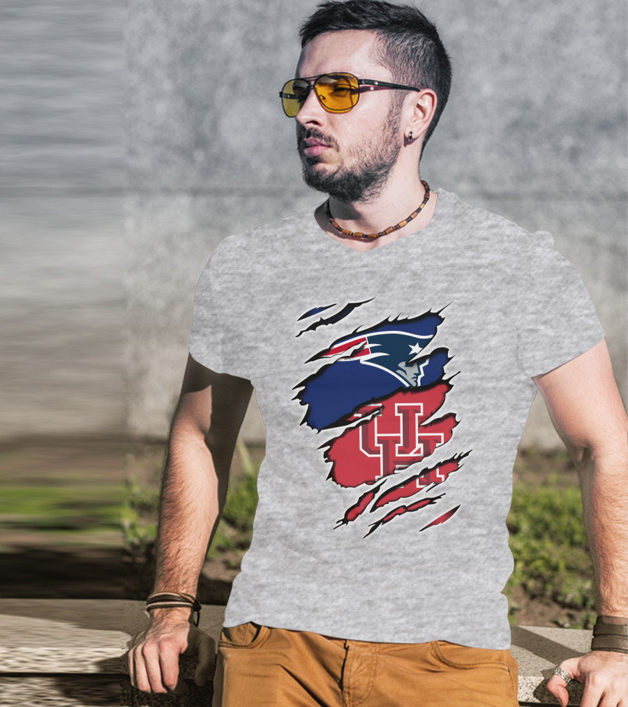 Patriots UH Houston Claw Mark Fusion T-Shirt