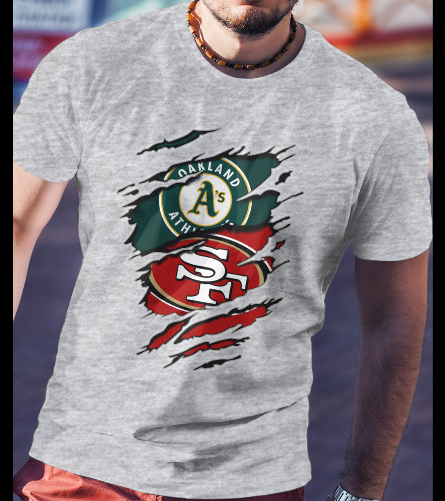 49ers Sf Oakland Athletics A’s Collaboration T-Shirt