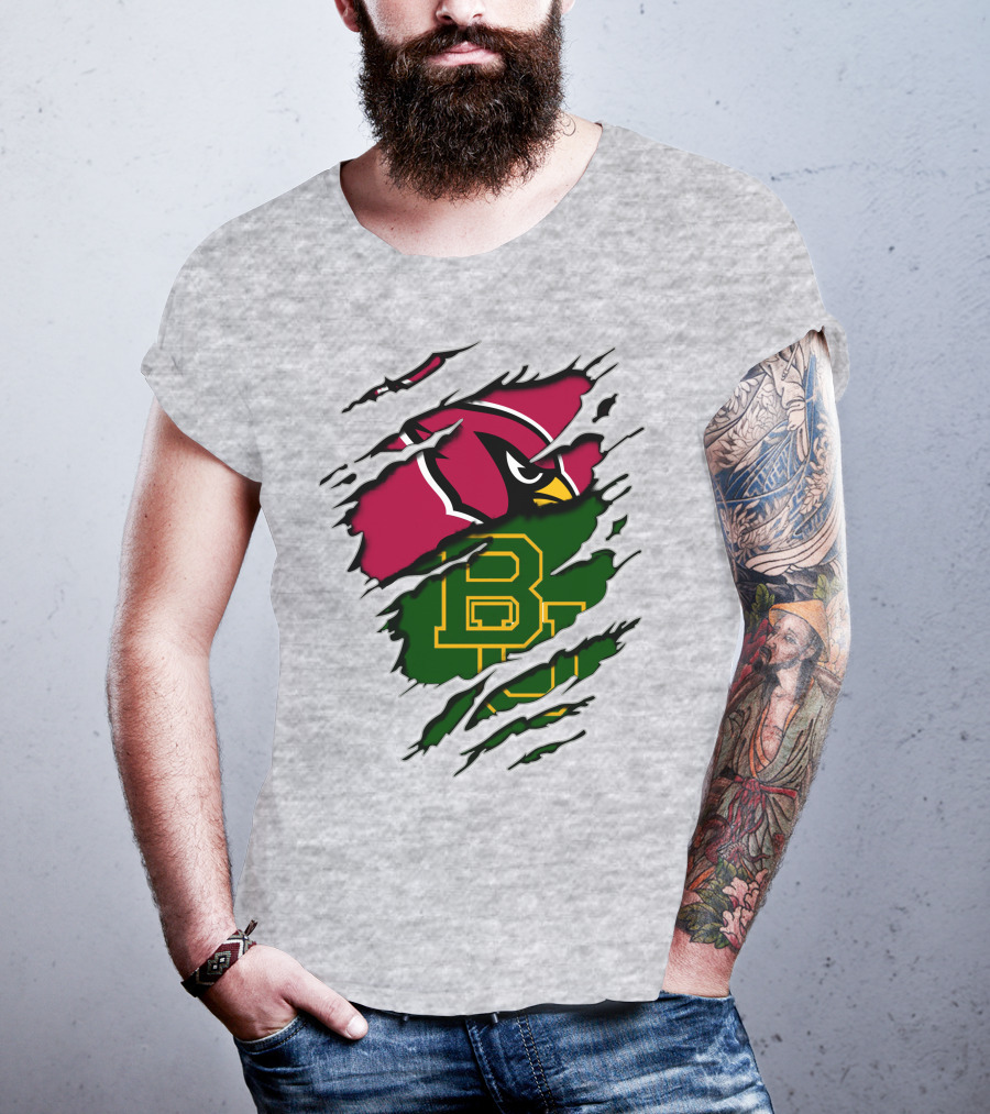 Arizona Cardinals Baylor Bears Blend T-Shirt