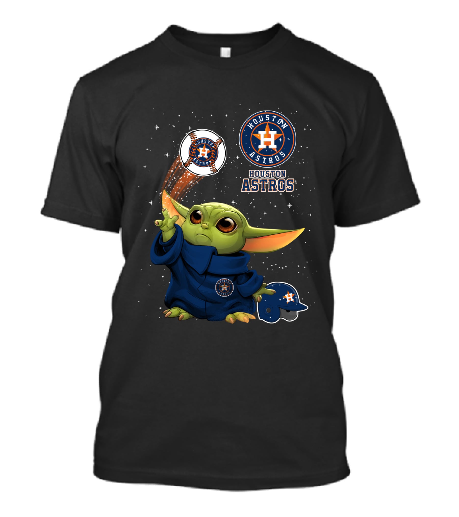 Houston Astros Baby Alien Baseball Magic T-Shirt