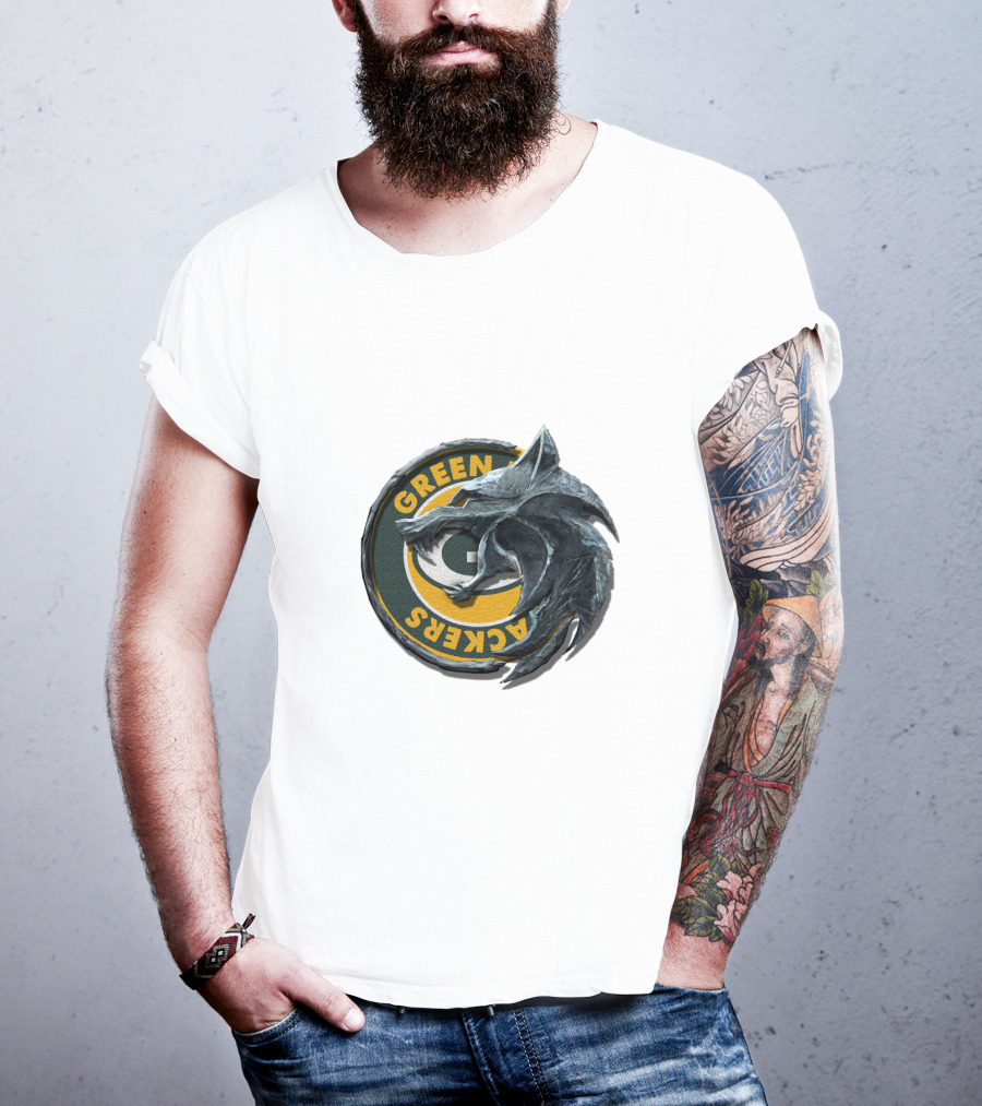 Green Bay Packers Wolf Emblem Cht1Twnfl2012 T-Shirt