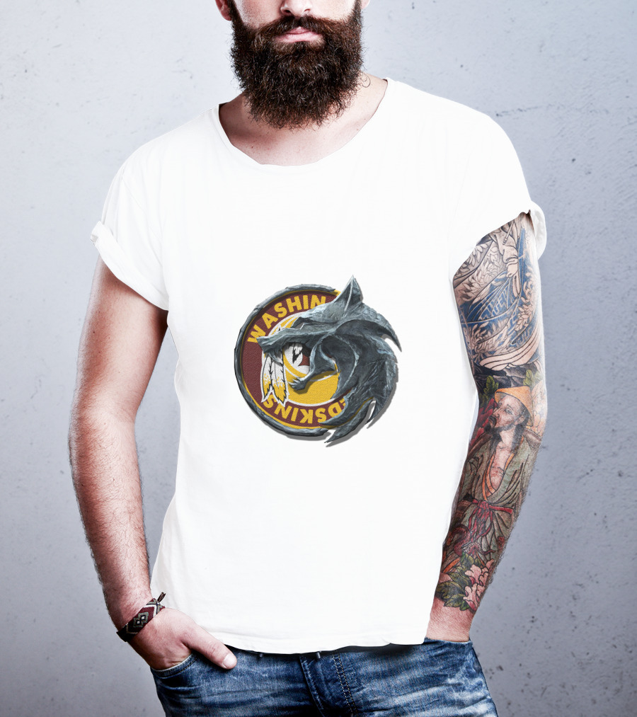 Washing Redskins Dragon Logo Cht1Twnfl2031 T-Shirt