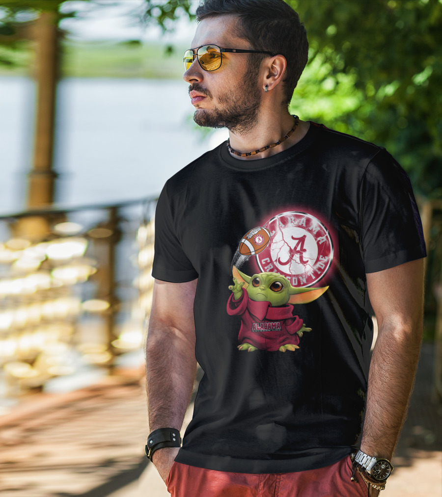 Alabama Crimson Tide Baby Alien Football Magic T-Shirt