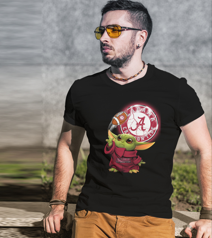 Alabama Crimson Tide Baby Alien Football Magic T-Shirt