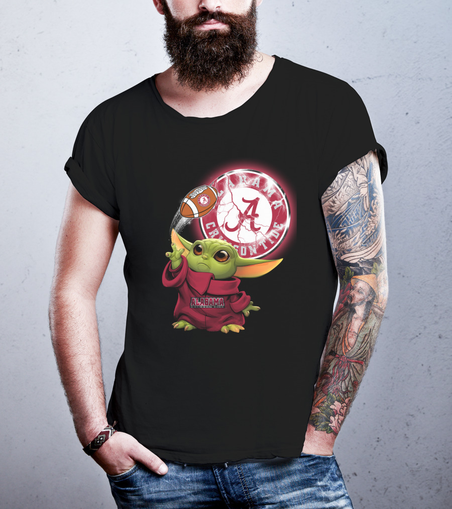 Alabama Crimson Tide Baby Alien Football Magic T-Shirt