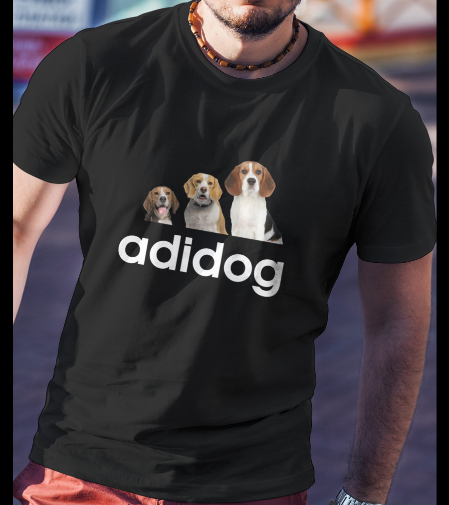 Chtdad1001 Adidog Beagle Trio T-Shirt