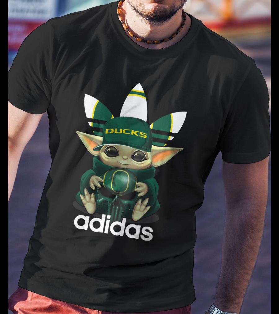Oregon Ducks Yoda NCAA Baby Yoda T-Shirt