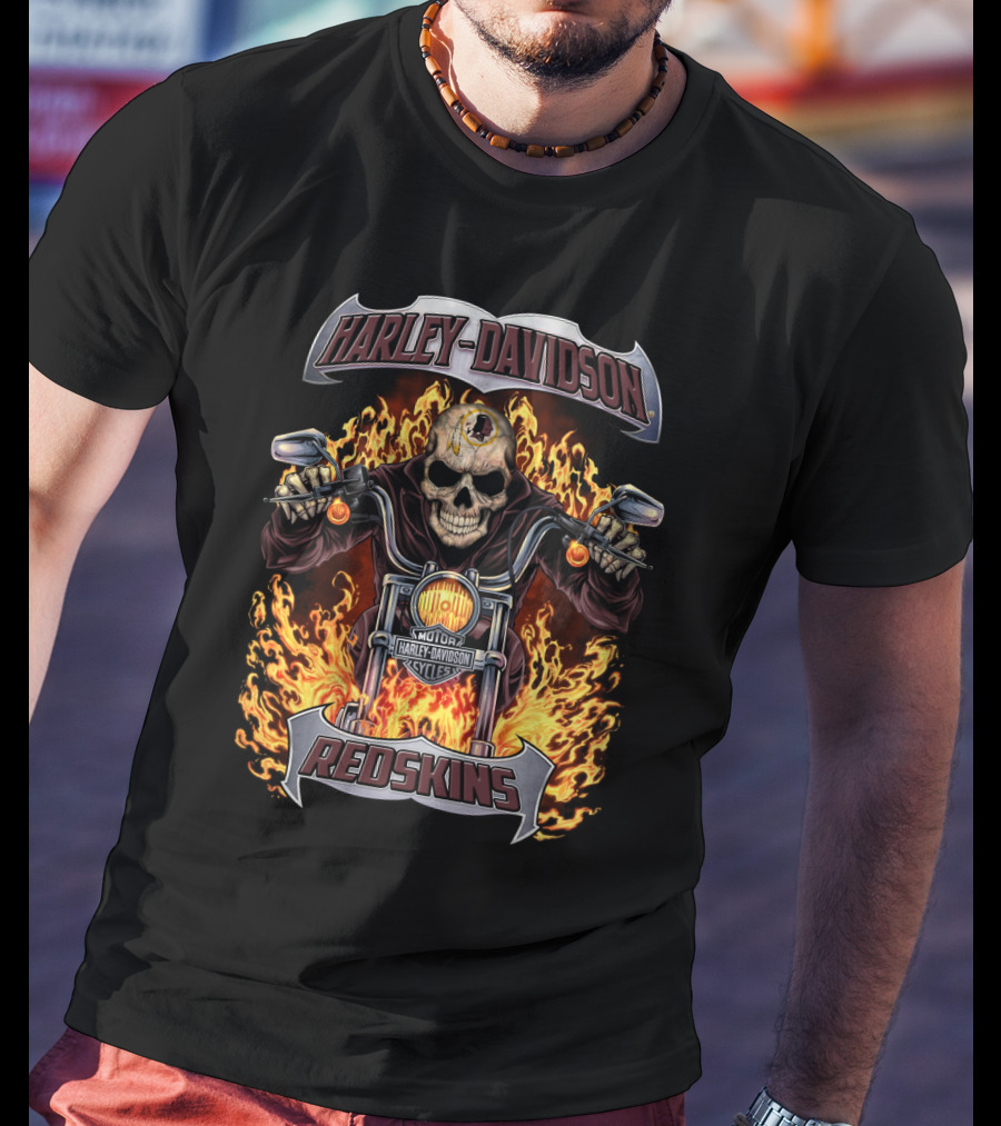 Harley Davidson Redskins Hl1502 Nfl Washington Redskins T-Shirt