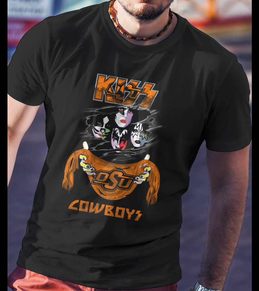 KISS OSU Cowboys Ncaa Oklahoma State T-Shirt