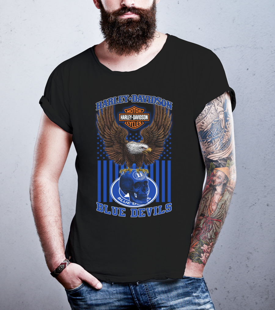Harley Davidson Motorcycles Blue Devils Hd 04.21 T-Shirt