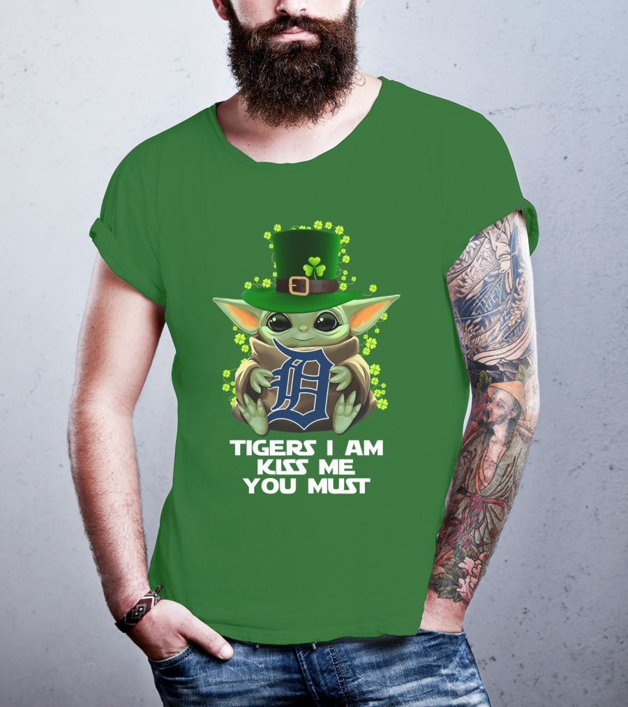 Tigers I Am Kiss Me You Must 44 Dt Mlb Tvl T-Shirt