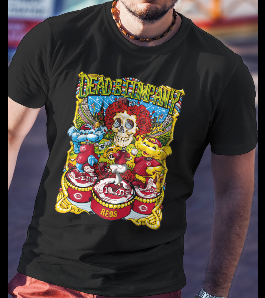 Dead & Company Reds Mlb 61 T-Shirt