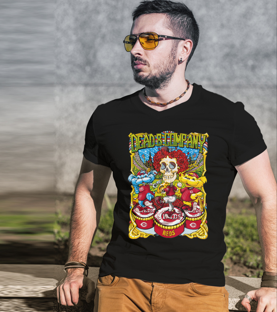 Dead & Company Reds Mlb 61 T-Shirt