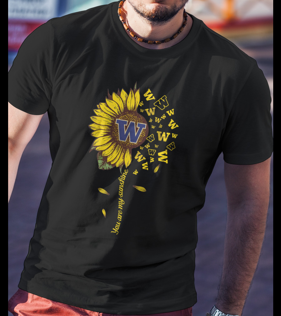 You Are My Sunshine W Sunflower Ncaa2 Tvl T-Shirt