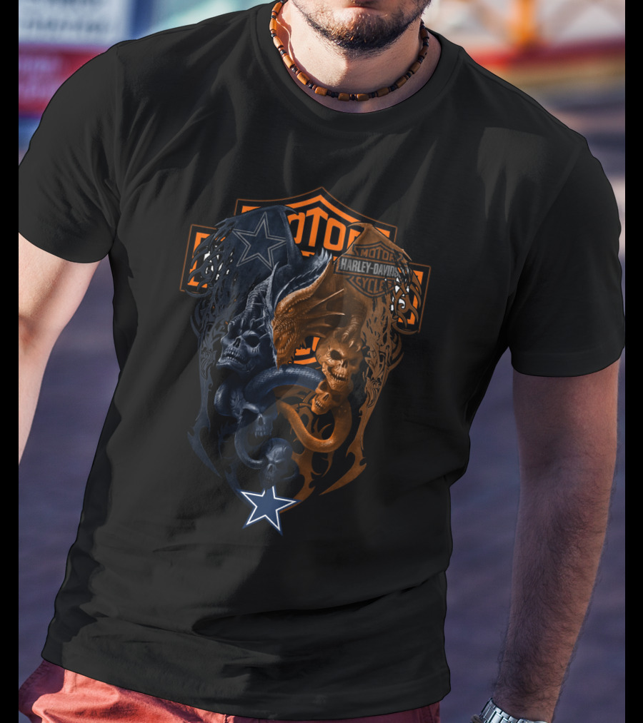 Harley Davidson Nfl Dallas Cowboys T-Shirt