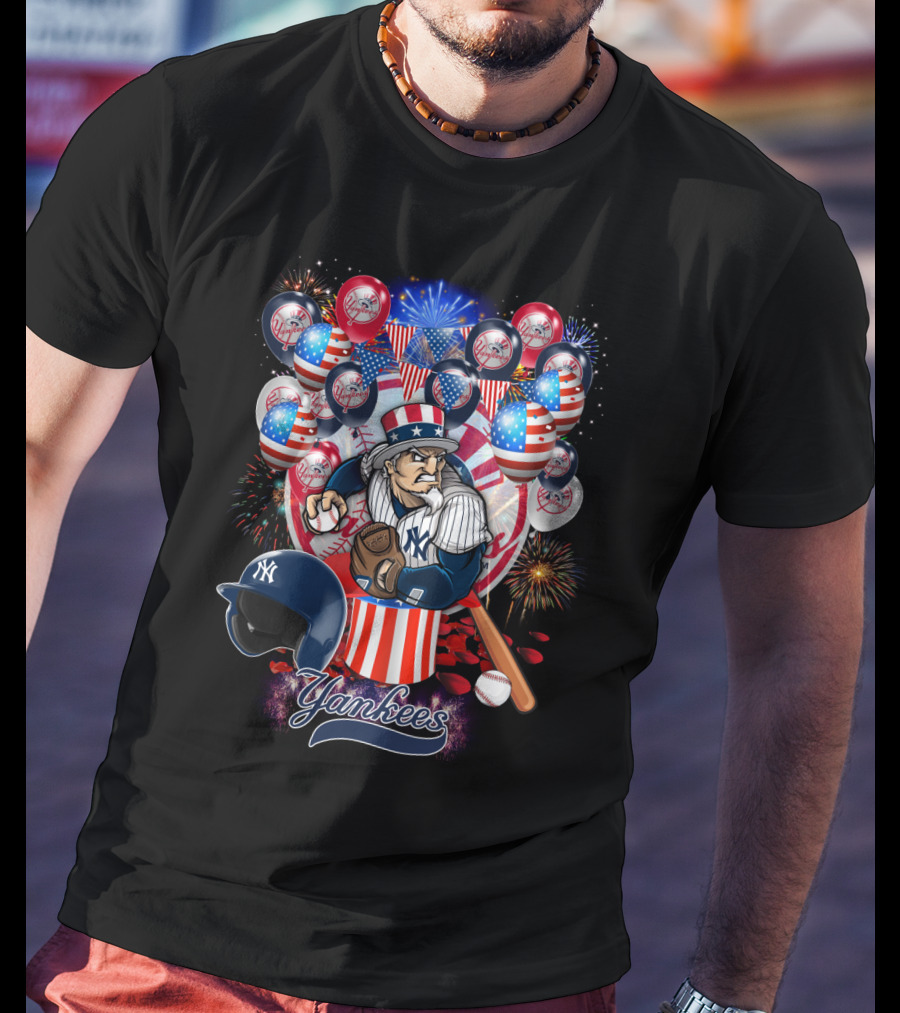 Yankees Fireworks Celebration Mlb 137 Tvl T-Shirt