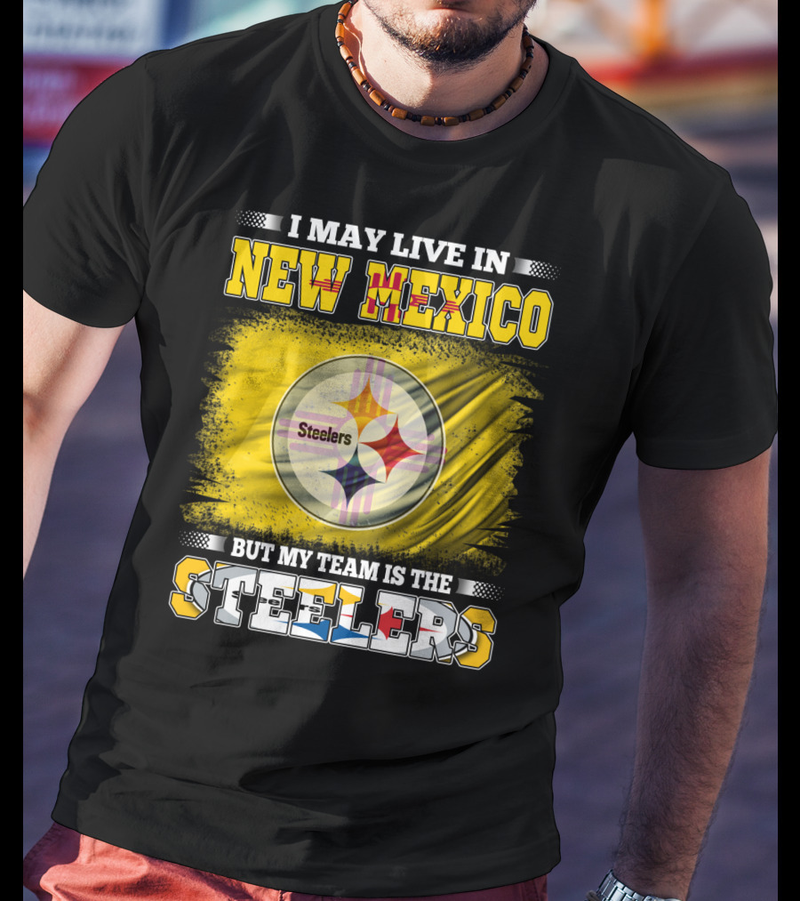 New Mexico Fan Of The Steelers Team T-Shirt