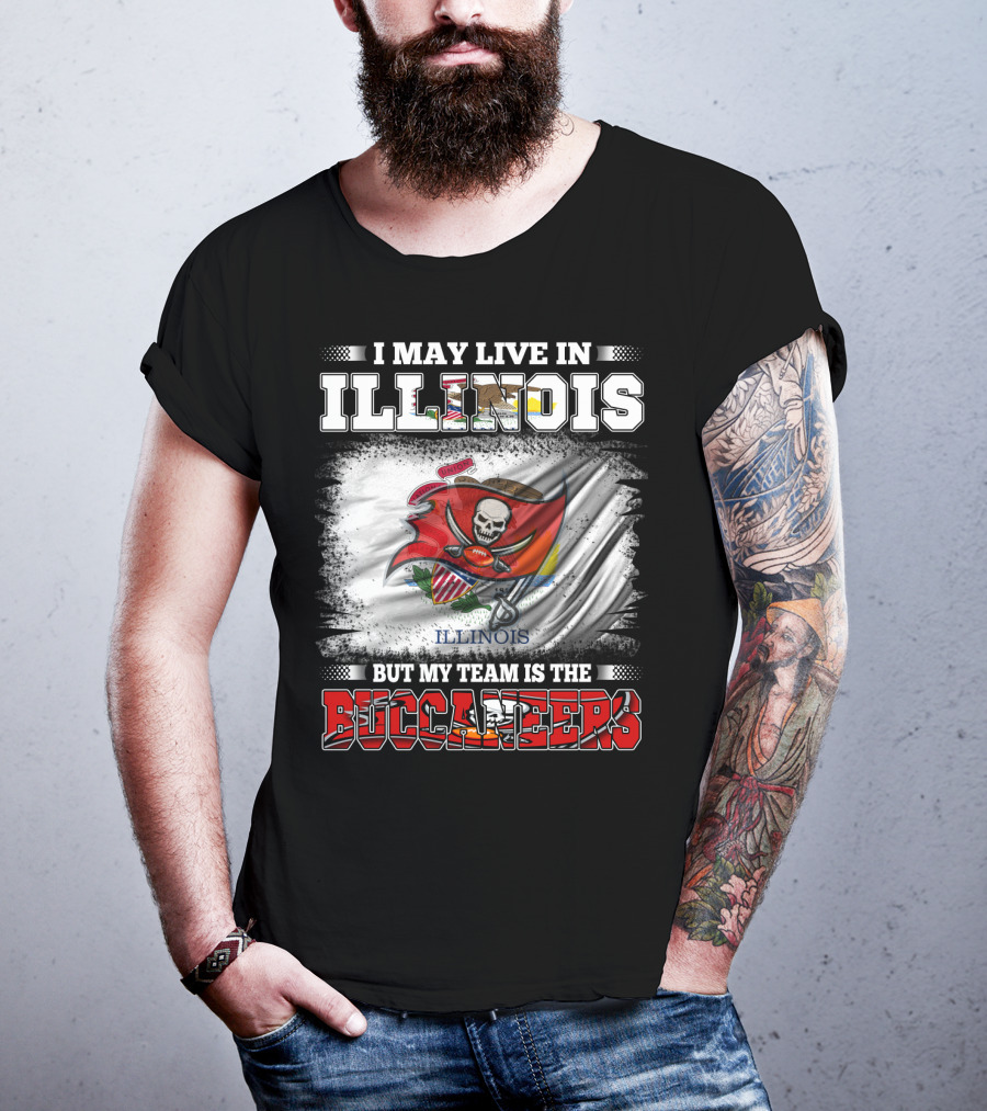 Illinois-Based Fan Connection To Buccaneers Team Pride T-Shirt