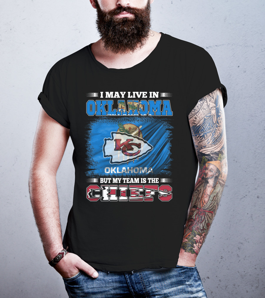 Oklahoma Residents Supporting Kansas City Chiefs Loyalty T-Shirt